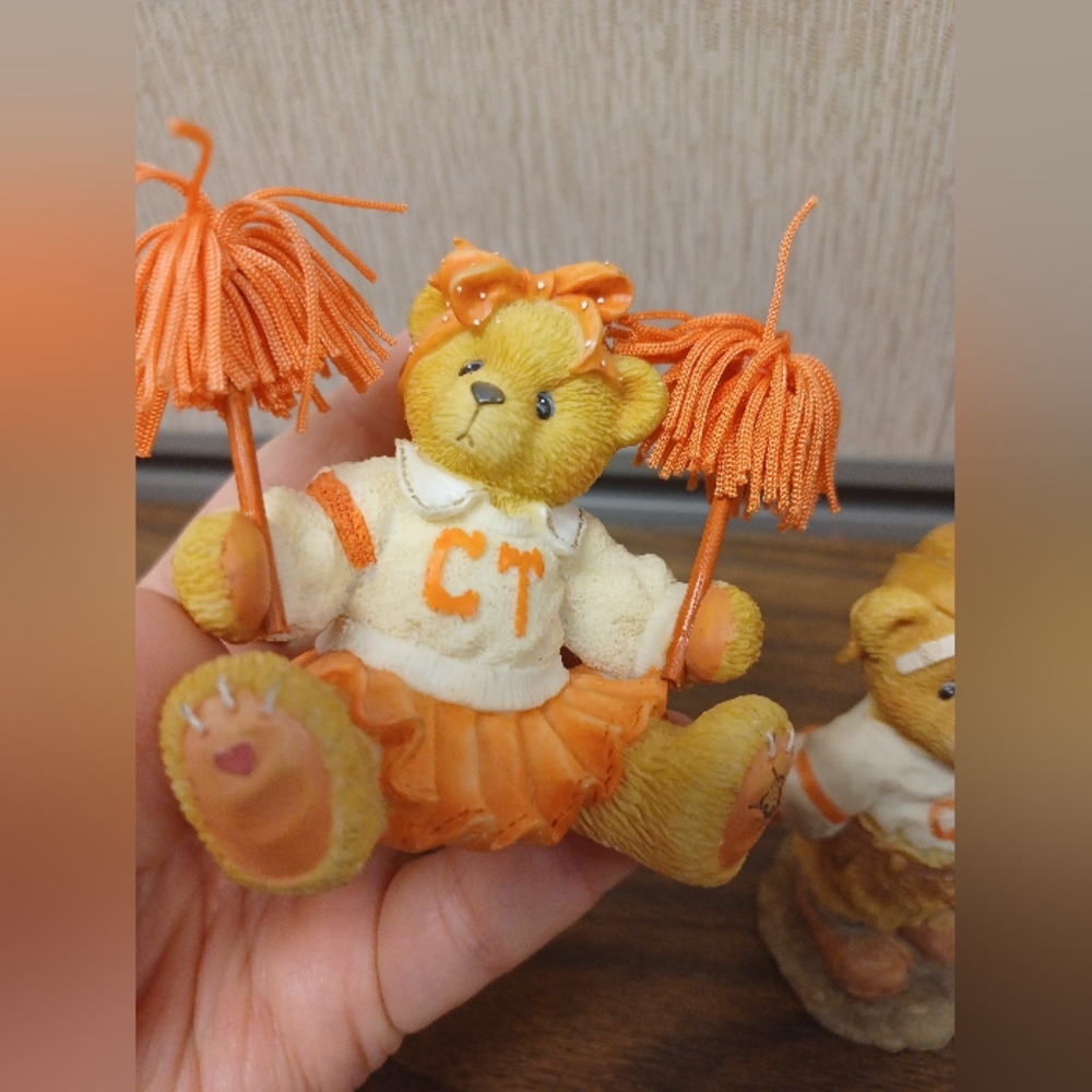 Cherished Teddies Football & Cheerleader Set, 156388, 156361 - Picture 5 of 9
